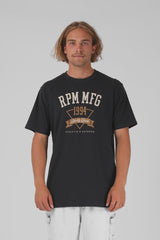 RPM Athletic Tee - Washed Black