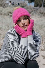 Betty Basics Sophie Knit Jumper - White/Black Stripe