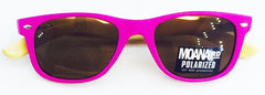 Moana Rd Kids Sunnies - Pink w/Brown Lens