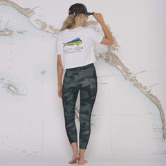 Salty Crew Womens Signature Legging - Jade Camo