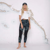 Salty Crew Womens Signature Legging - Jade Camo