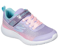 Skechers Girls Dyna Lite Shimmer Streaks - Lavender/Multi