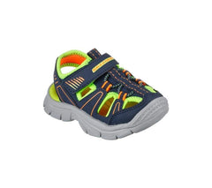 Skechers Relix Valder - Navy/Lime