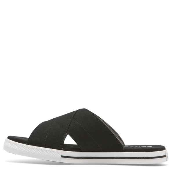 Converse One Star Slide Black White White Out There Surf