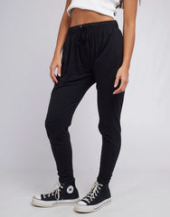 Silent Theory Slouch Pant - Black