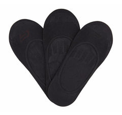 Skechers Mens Performance No Show Sock 3 Pack - Black