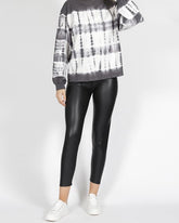 Sass Tessa Wetlook Pant - Black