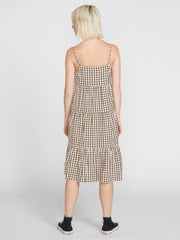 Volcom Snakedown Dress - Tan