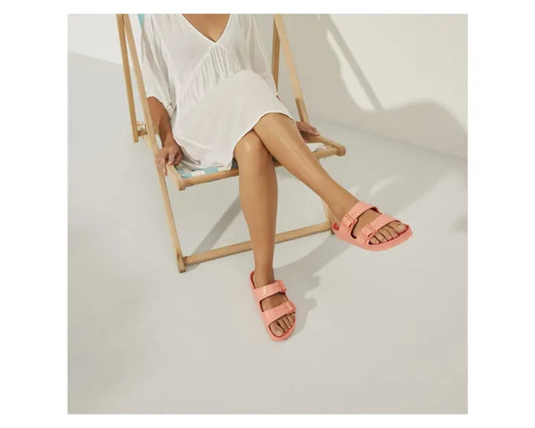 Blush top birkenstock eva