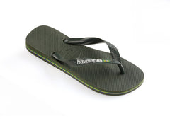 Havaianas Brazil Logo - Green Olive