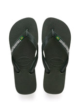 Havaianas Brazil Logo - Green Olive