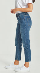Junkfood Kailey Short Stuff Jean - Dark Blue