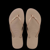 Havaianas Kids Slim Crystal - Rose Gold