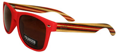 Moana Rd 50/50 Wooden Sunnies - Coloured Frame