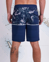 Salty Crew Tandem Boardshort - Blue Grey