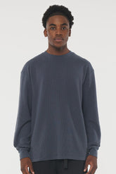 Huffer Mens Waffle LS SUP Tee