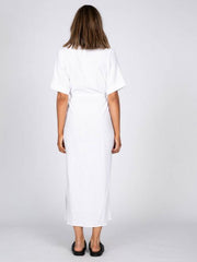 Rusty Resort Midi Dress - White