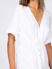Rusty Resort Midi Dress - White