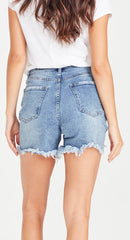 Junkfood Adina Shorts - Blue