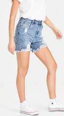 Junkfood Adina Shorts - Blue