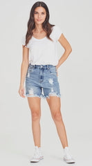 Junkfood Adina Shorts - Blue
