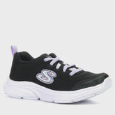 Skechers Kids Wavy Lites - Black