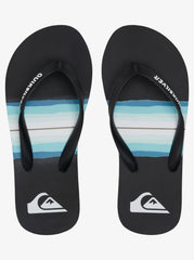 Quiksilver Boys Molokai Art Jandals - Black 2