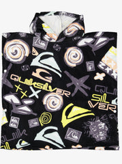 Quiksilver Hoody Towel Boy - Next Gen Black