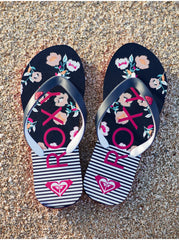 Roxy RG Tahiti VII Jandal - Blue/Pink