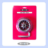Micro Scooters Clear Wheel for Mini, Sprite, Light, Kickboard Original and G-Bike Front Wheels - 120mm