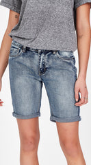 Junkfood Dina Long Shorts - Blue