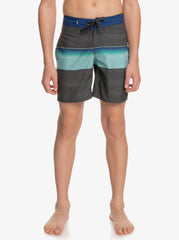 Quiksilver Youth Pointbreak Beach Shorts - Iron Gate