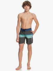 Quiksilver Youth Pointbreak Beach Shorts - Iron Gate