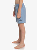 Quiksilver Youth Surfwash Volley Shorts - Faded Denim