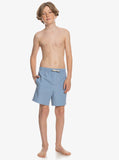 Quiksilver Youth Surfwash Volley Shorts - Faded Denim
