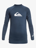Quiksilver All Time LS Youth Rashie - Insignia Blue