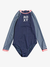 Roxy Girls 8-14 Girl Summer Good Wave Long Sleeve Rash Onesie -