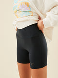 Roxy Heart Into It Bike Shorts - Black
