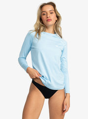 Roxy Essentials LS Lycra UPF 50 Rashie - Clear Sky