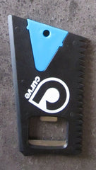 Curve Wax Comb/Bottle Opener with Fin Key