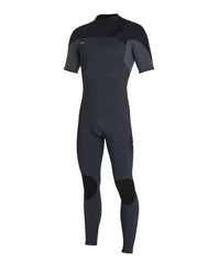 O'Neill Hyperfreak CZ Short Arm Steamer Wetsuit 2mm - Gunmetal/Black/Graphite