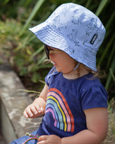 Moana Rd Bucket Hat - Denim/Black