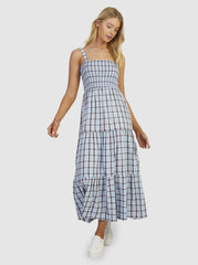 Roxy Sunnier Shores Dress - Clear Sky Platz