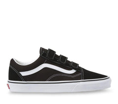 Vans Old Skool Velcro Suede/Canvas - Black/True White