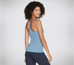 Skechers Go Flex Racerback Shelf Bra Cami - Serenity Blue