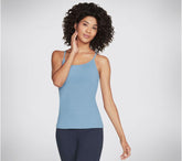 Skechers Go Flex Racerback Shelf Bra Cami - Serenity Blue