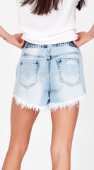 Junkfood Stella Shorts - Blue