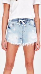 Junkfood Stella Shorts - Blue
