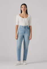Levi's High Waisted Mom Jean - Now You Know