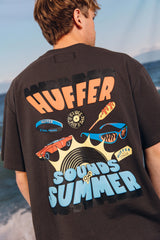 Huffer SUP Tee 190/Huffer Sounds - Charcoal
